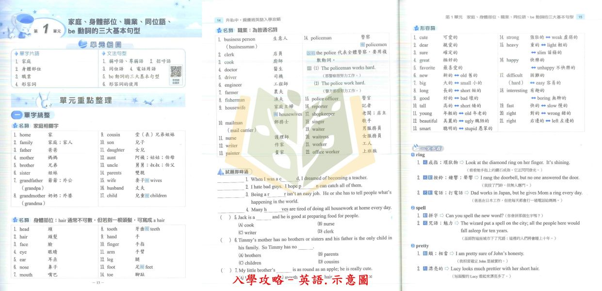 翰林國小 大滿貫 升國中私中系列 入學攻略 模擬試題 國數重點精華 智力性向測驗 新生入學測驗 勝戰模擬題本 國語 英語 數學 自然 社會 附解答【升國中/私中教材】 