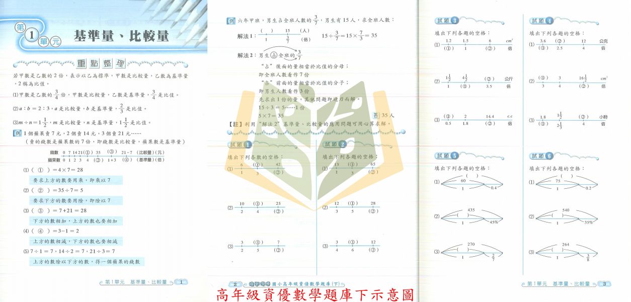 建弘國小 旗開得勝 數學系列 資優圖解數學 高年級資優數學 附解答【國小數學輔材】 