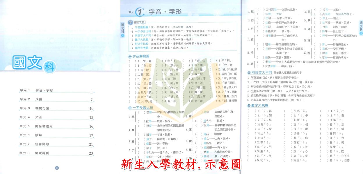 翰林國中 大滿貫國中先修輕鬆學 英語 數學 新生入學教材【升國一暑假先修】 