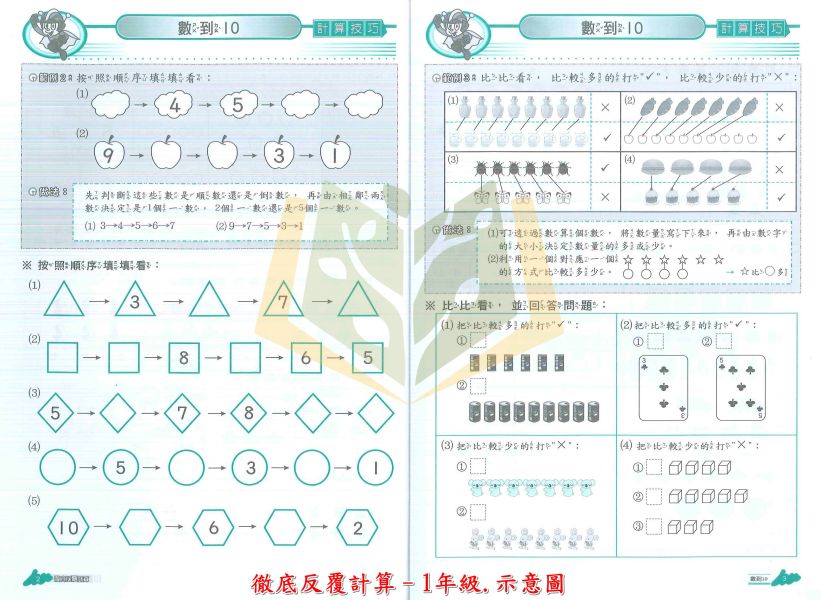 百世國小 徹底反覆計算 1~6年級【國小數學輔材】 