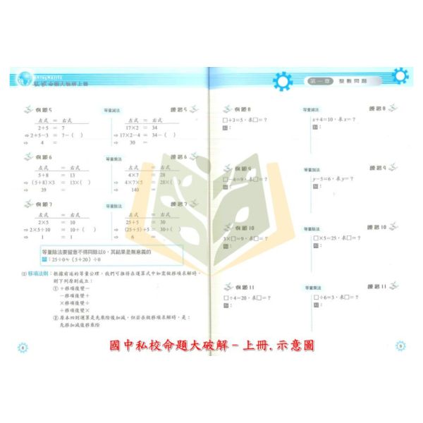 前程國小 國中私校 命題大破解 上冊 下冊 附解答【升國中/私中教材】 