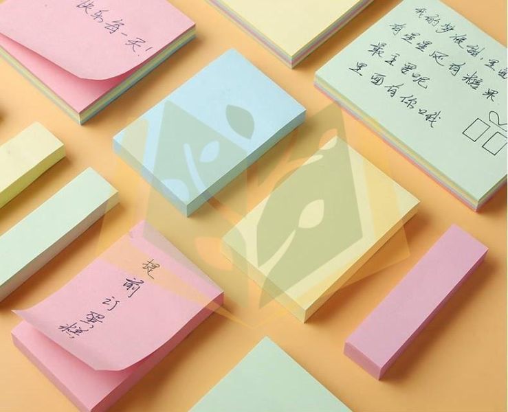 文具【便利貼】多款尺寸 一包100入｜莫蘭迪色五色合一 彩色四色合一 索引貼 橫條款 