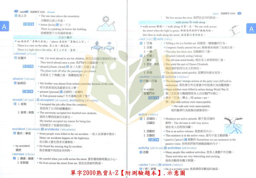 翰林國中 單字2000熟背A~Z【附測驗題本】 單字2000活用練習【國中英語輔材】 