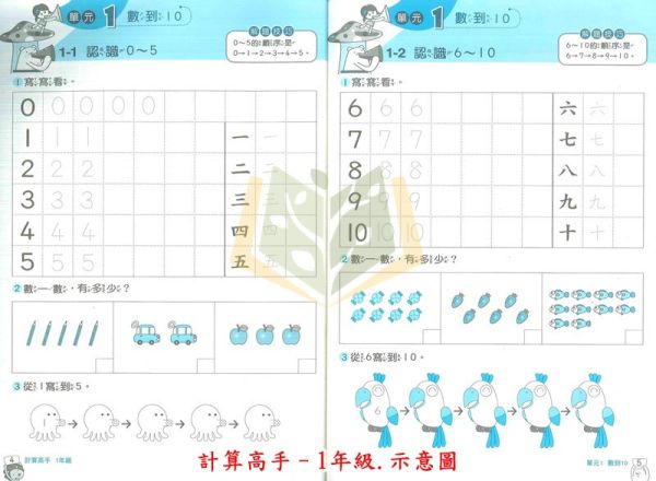 康軒國小 計算高手 國小數學 1~6年級 附解答 【國小數學輔材】 