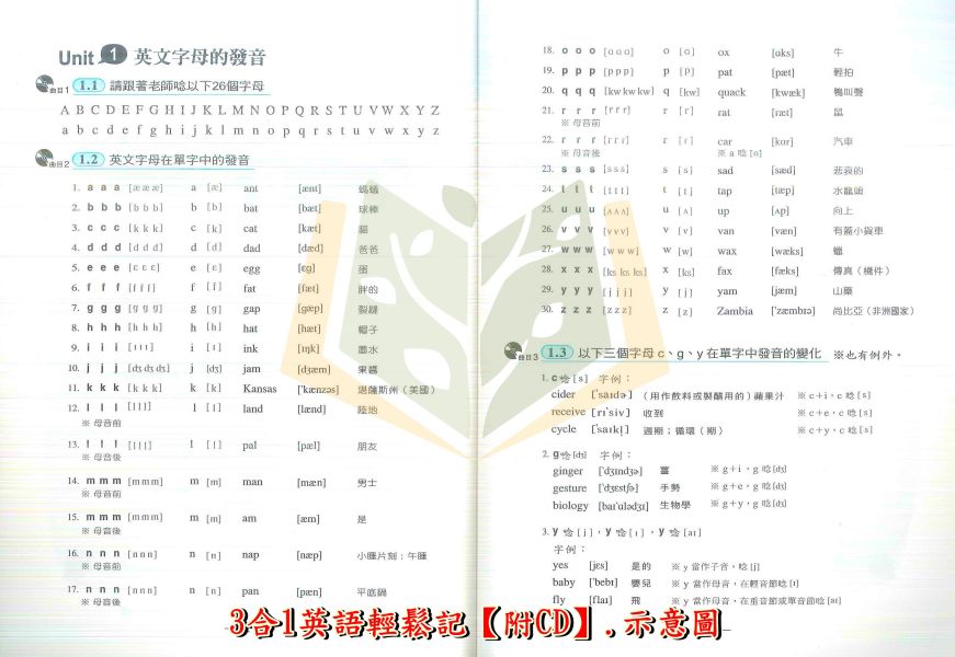 金安國中 文法全貫通 3合1英語輕鬆記【附CD】英語閱讀測驗–應用能力篇 生活實用篇 附解答【國中英語輔材】 