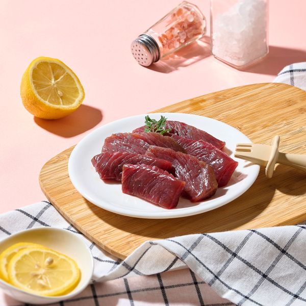 『東港黑鮪魚』一口魚片-120g (食用仍需留意刺) 