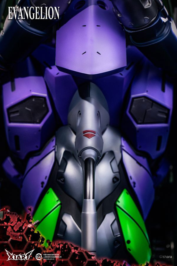 【預定】X1ART 新世紀福音戰士 EVA初號機半身像 