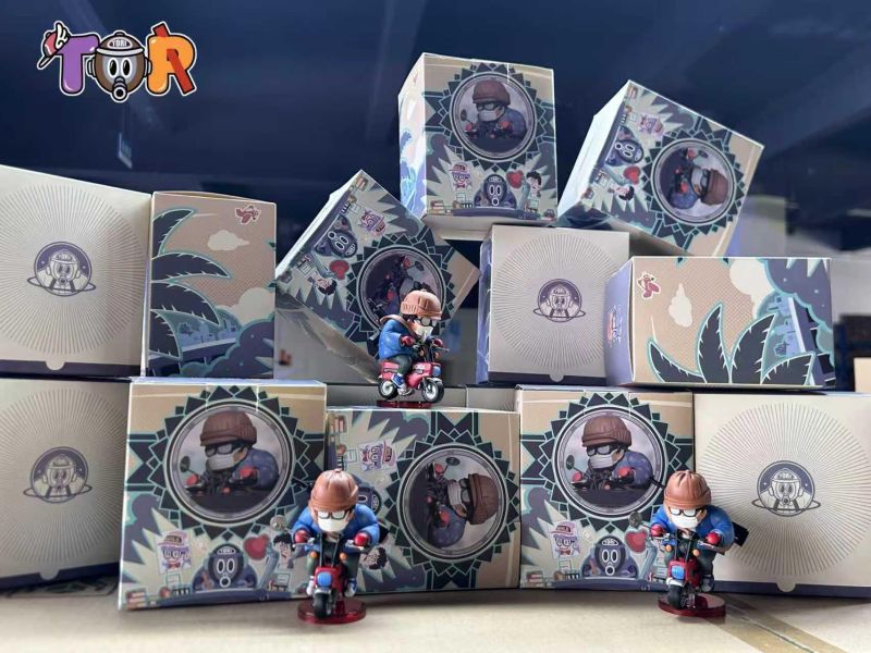 【海外代購】TOR WCF鳥山明系列006 騎車鳥山明 