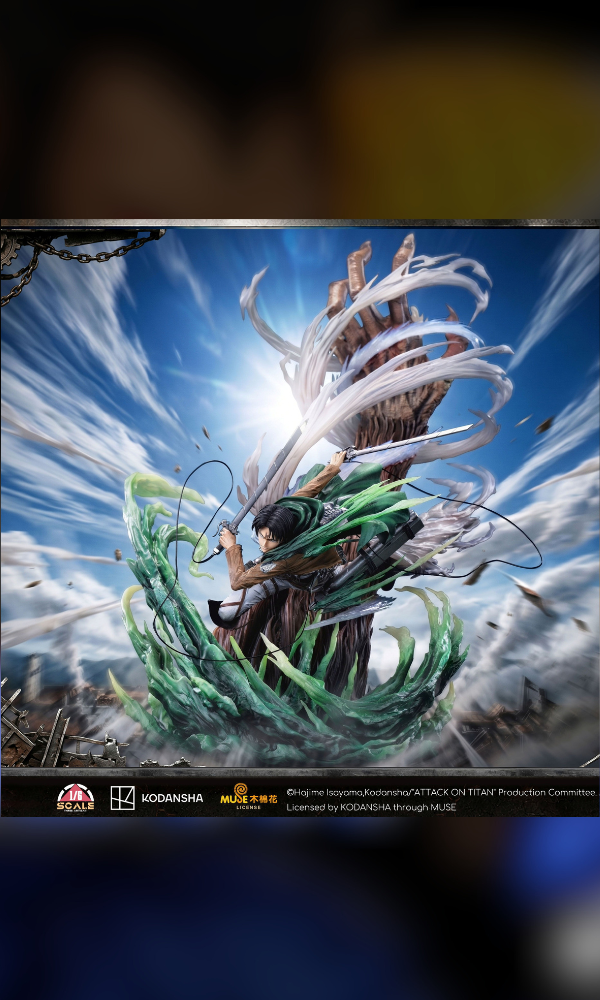 【爆款預定-正版授權】ThreeArtisan (TA) 1/6 里維·阿卡曼 利威爾 進擊的巨人第三季 TPlus 系列 
