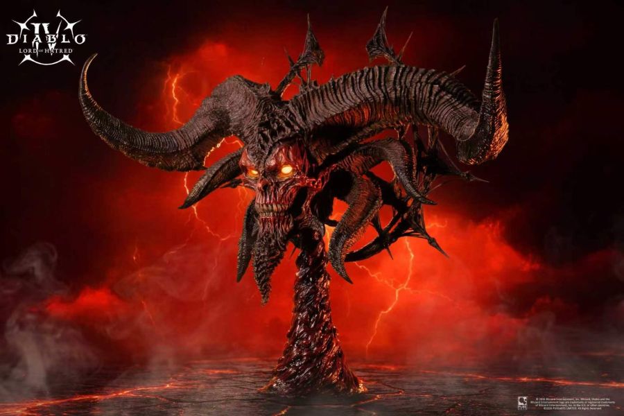 【預定】Purearts DIABLO IV: LORD OF HATRED MEPHISTO LIFE-SIZE SCALE ART MASK 《暗黑破壞神 IV：憎恨之王》墨菲斯托 真人1/1比例藝術面具 