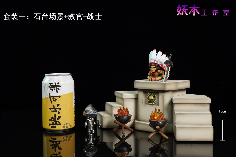 【預定】妖木 MapleStory微場景地圖第三彈 勇士部落 金銀島篇 