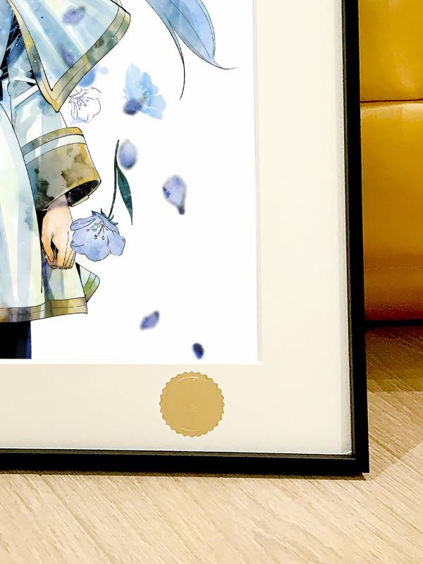 【海外代購】星空 《藍花芙莉蓮》葬送的芙莉蓮Frieren菲倫辛美爾Fern動漫裝飾畫 