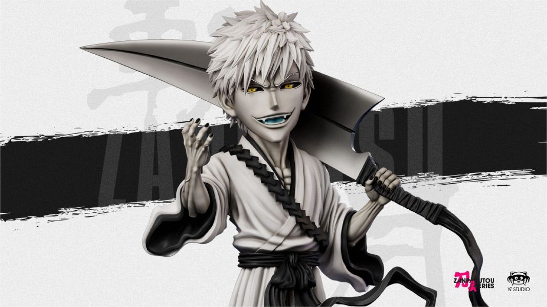 【預定】Yz 刀靈系列第四彈 004 白斬月 白一護 