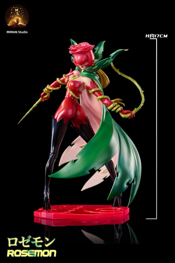 【預定】迷漫 MIMAN 主角團數碼世界圖鑑共鳴系列 薔薇獸 