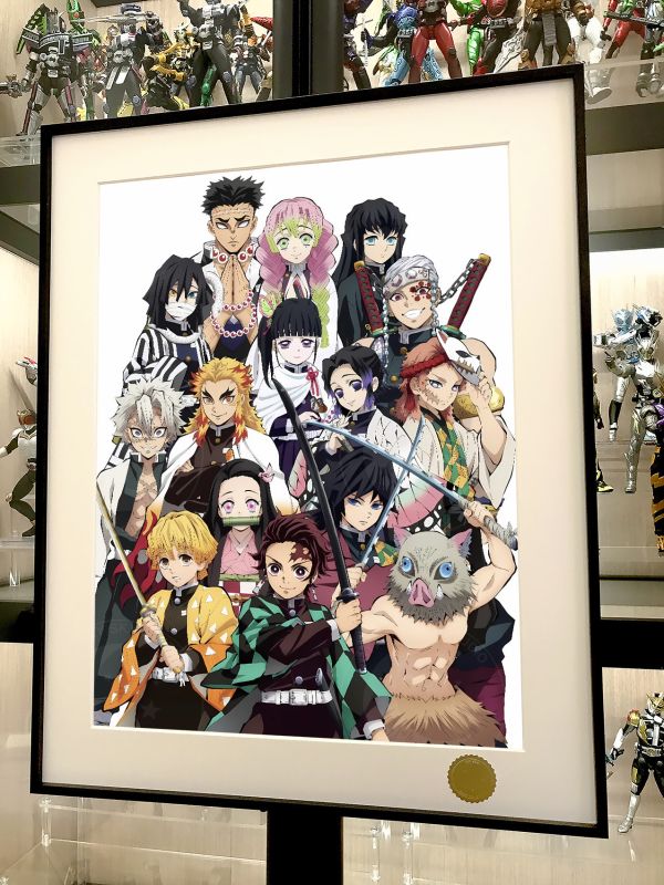 【海外代購】星空 《鬼滅主角團》鬼滅之刃無限城篇裝飾畫 