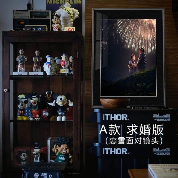 【海外代購】千鳥社 《戀雪狛治求婚》鬼滅之刃無限城猗窩座戀雪狛治煙火主視覺圖裝飾畫 