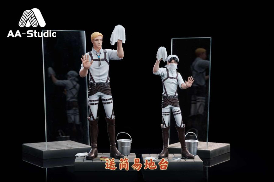 【預定】AA CP系列第一彈 擦玻璃 利威爾+艾爾文 
