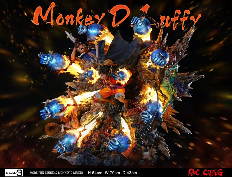 【預定】More Fun Monkey D 三檔阿飛 