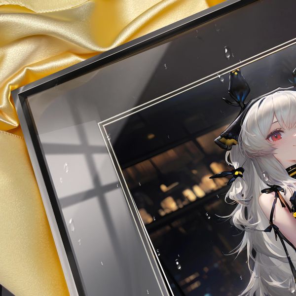 【海外代購】阿喵畫社 溫蒂 8k超清精裱畫 牆面掛毯  冰箱貼 