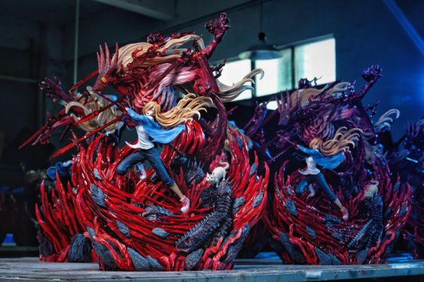 【現貨推薦-海外代購】YOYO 電鋸人雕像系列第二彈 血之惡魔 帕瓦power 