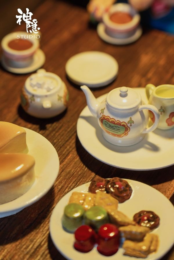 【海外代購】神隱 美食系列 錢婆婆家的茶會 