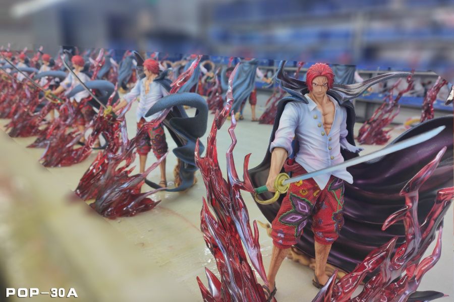 【海外代購】JacksDo 四皇共鳴 站姿紅髮香克斯 