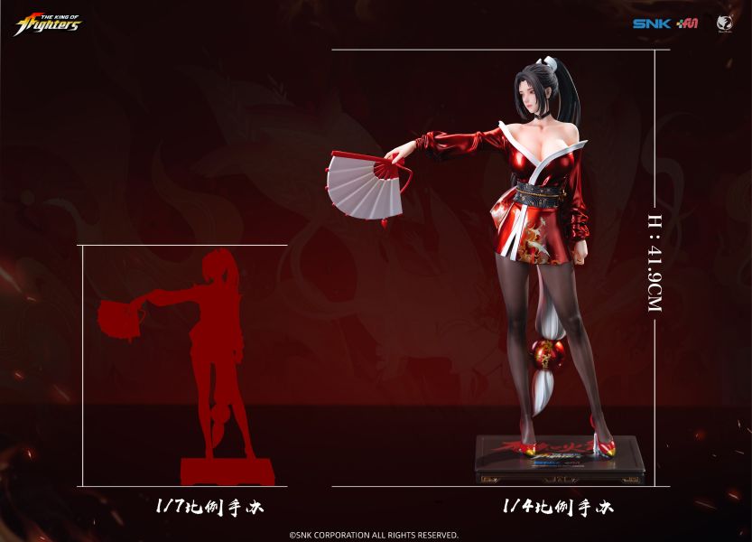 【預定】BearPanda SNK正版授權 不知火舞1/4 週年款 