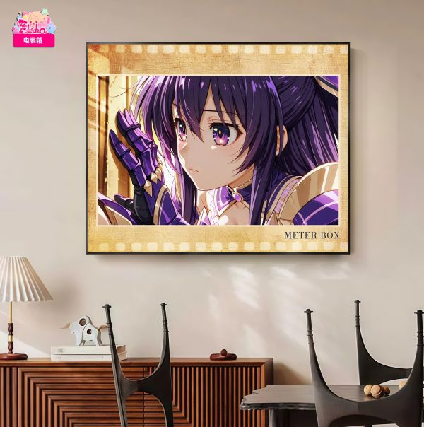 【海外代購】阿喵畫社 武神小十香電錶箱 8k功能電錶箱裝飾畫 