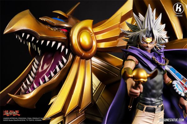 【預定】妖狐社 Kitsune Statue 《遊戲王》馬利克&拉的翼神龍 