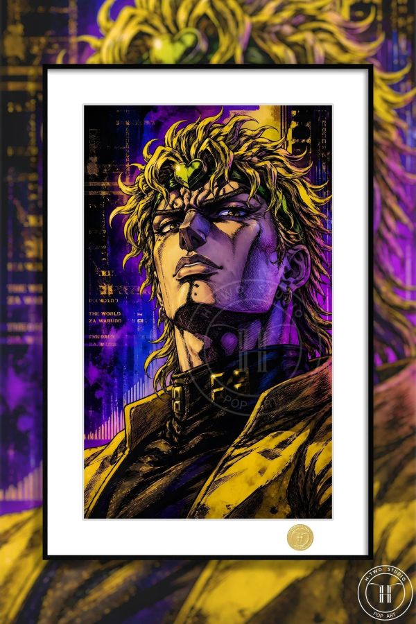 【海外代購】H2工作室《迪奧》JOJO的奇妙冒險迪奧布蘭度裝飾畫 