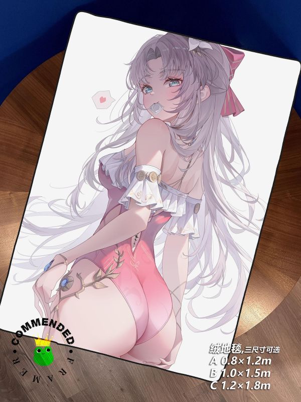 【海外代購】皇呱 《甜美泳裝珂萊塔》鳴潮裝飾畫 午睡毯  地毯 