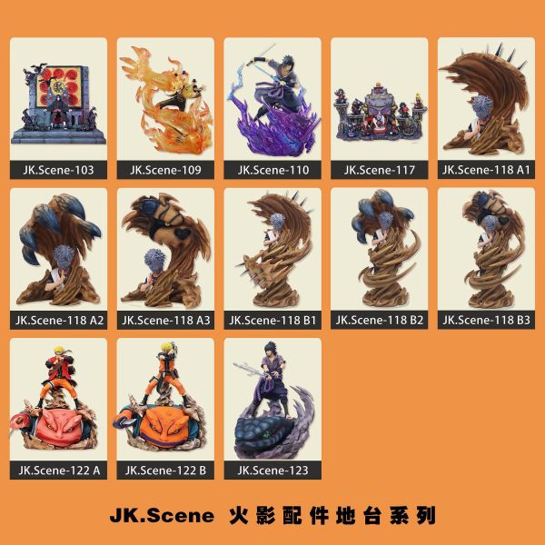 【預定】JacksDo JK.Scene-122 鳴人蛤蟆地台 