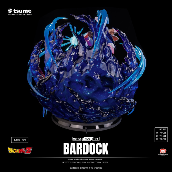 【預定】TSUME Ultra HQS BARDOCK 七龍珠 巴達克 