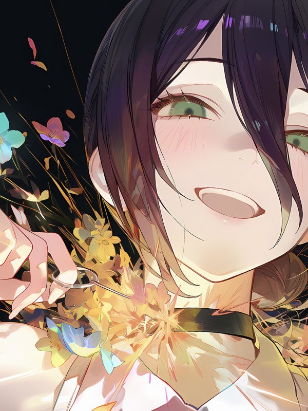 【海外代購】星空 《霹靂塞》電鋸人鏈鋸人Chainsaw Man電次瑪奇瑪帕瓦動畫裝飾畫 