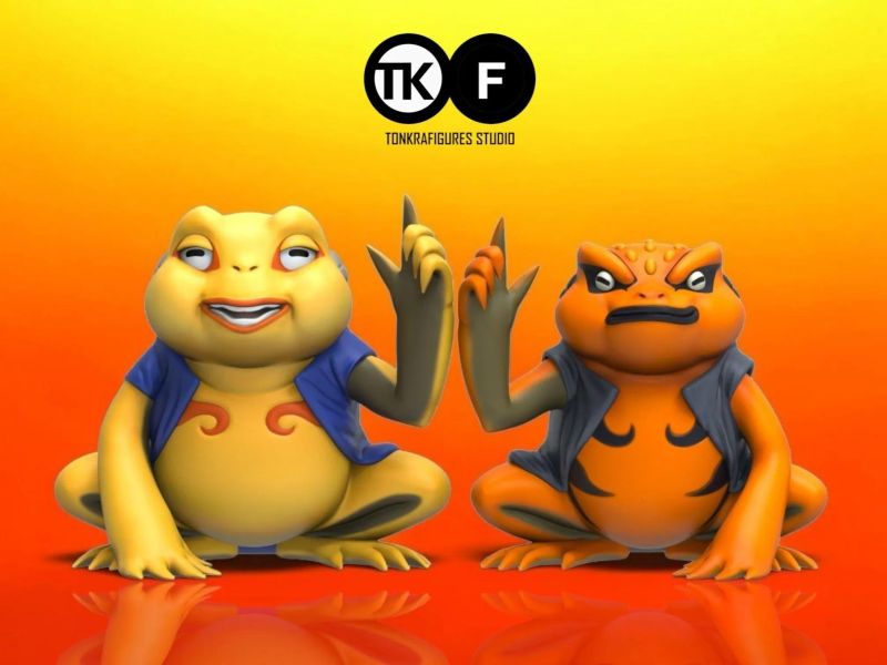 【預定】TKF GAMAKICHI&GAMATATSU 蛤蟆吉＆蛤蟆龍 