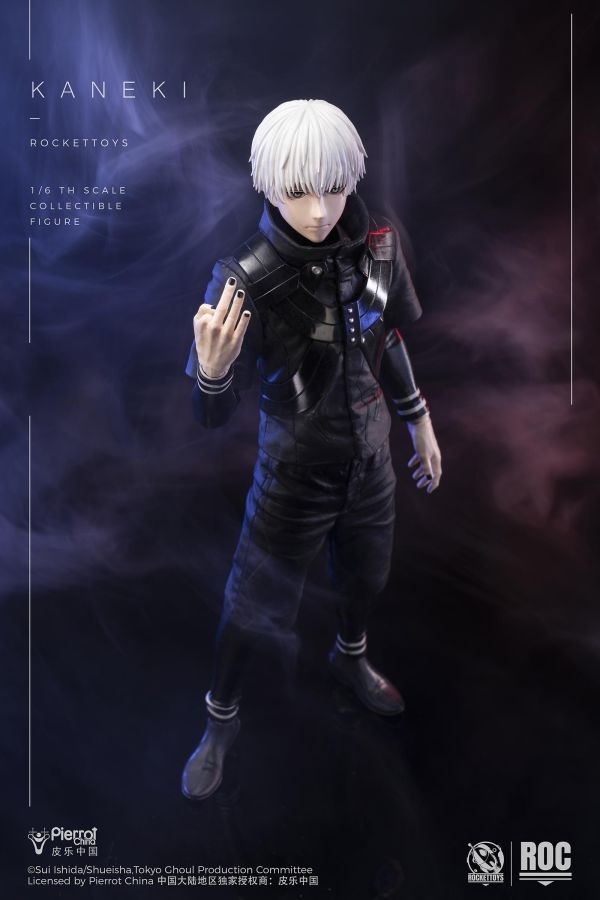 【預定】ROCKETTOYS 皮樂中國正版授權KANEKI 金木 1/6可動人偶 