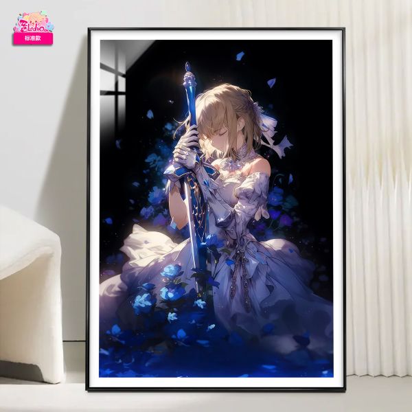 【海外代購】阿喵畫社 白禮服系列 劍葬玫瑰 吾王saber 