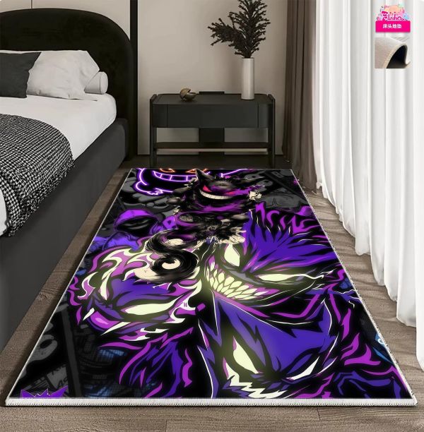 【海外代購】阿喵畫社 耿鬼夜行 大豎新品8k主題高清裝飾畫 床頭地墊 牆面掛毯 冰箱貼 