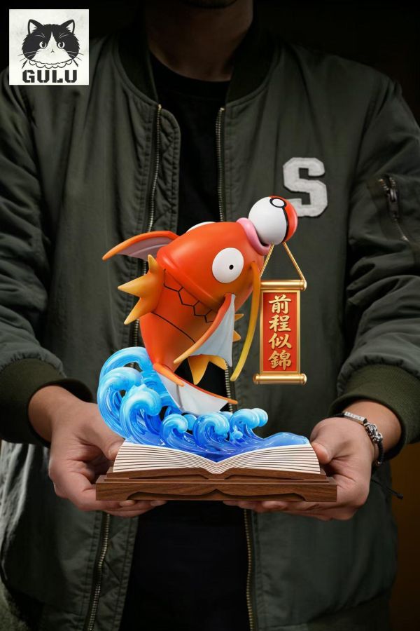 【預定】GULU模玩 金榜題名鯉魚王桌面擺件 