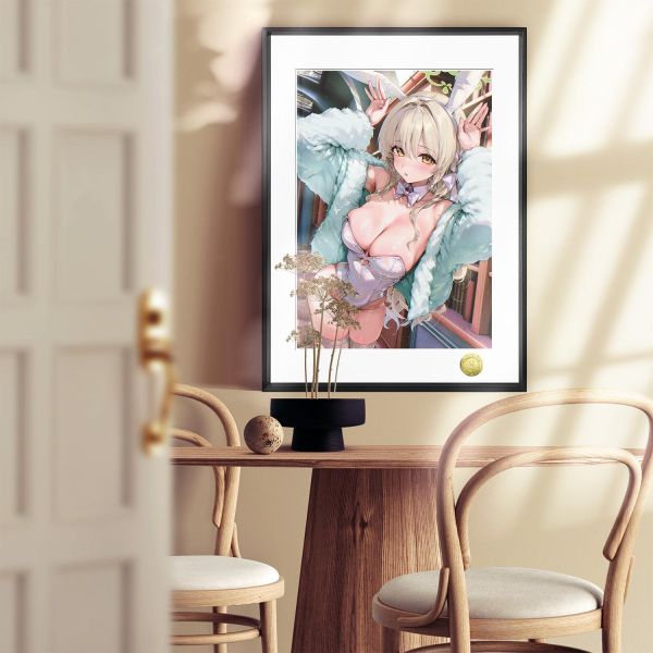 【海外代購】皇呱 《兔女郎櫻井美代》蔚藍檔案裝飾畫 午睡毯 地毯 