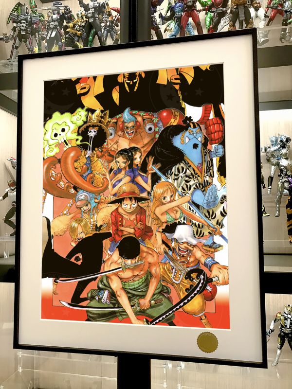 【海外代購】星空 《草帽十人組》魯夫娜美羅賓海賊王索隆女帝onepiece動漫裝飾畫 