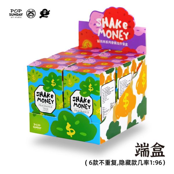 【海外代購】POP SUNDAY 流行週日 搖錢樹系列香薰掛飾(盲盒) 