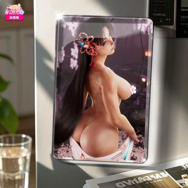 【海外代購】阿喵畫社 櫻花季 Mai 餓狼傳說 新品8K超大高清主題裝飾畫 午睡毛毯 冰箱貼 