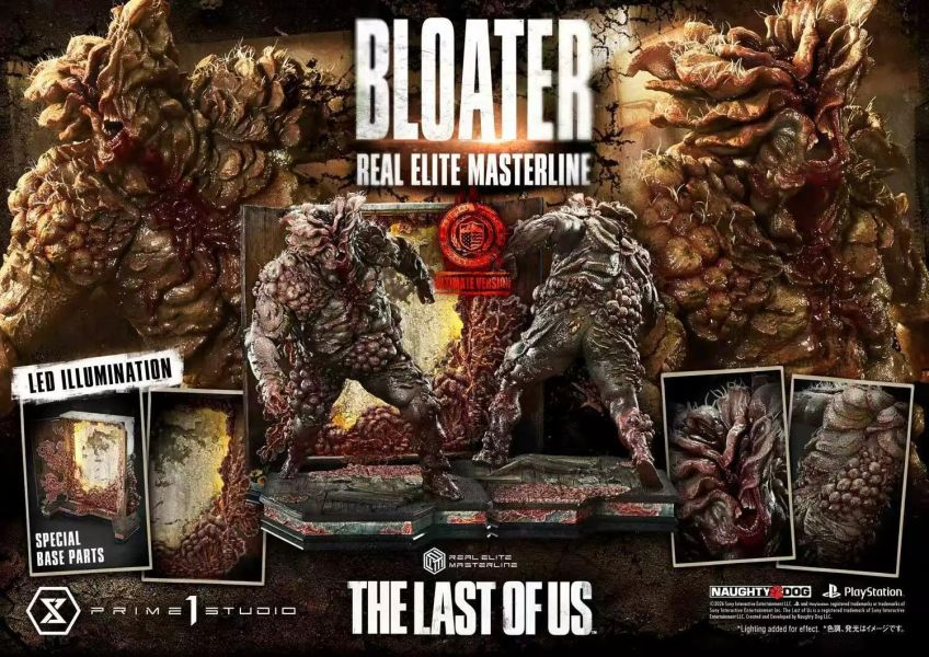 【預定】Prime 1 P1S 1/4 最後生還者1 Bloater 喬爾 艾莉 