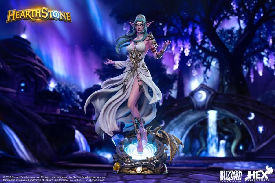 【預定】Blizzard 暴雪遊戲 官方正版週邊 爐石戰記 泰蘭德語風1/6比例雕像 