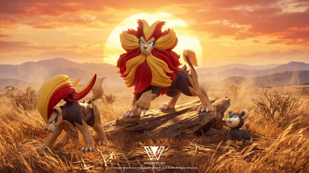 【預定】玩得 Wonder 火炎獅進化組 