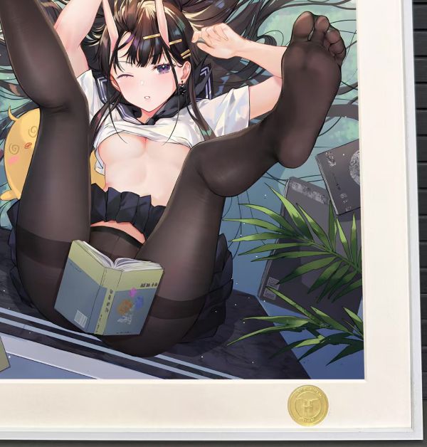 【海外代購】H2 《能代》碧藍航線艦娘二次元裝飾畫 