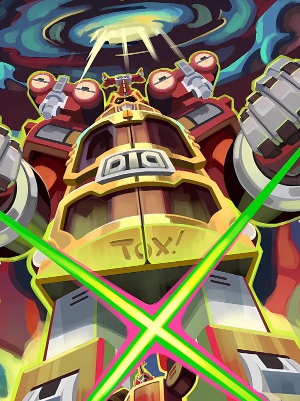 【海外代購】星空《卡布達》鐵甲小寶Kabutack裝飾畫 