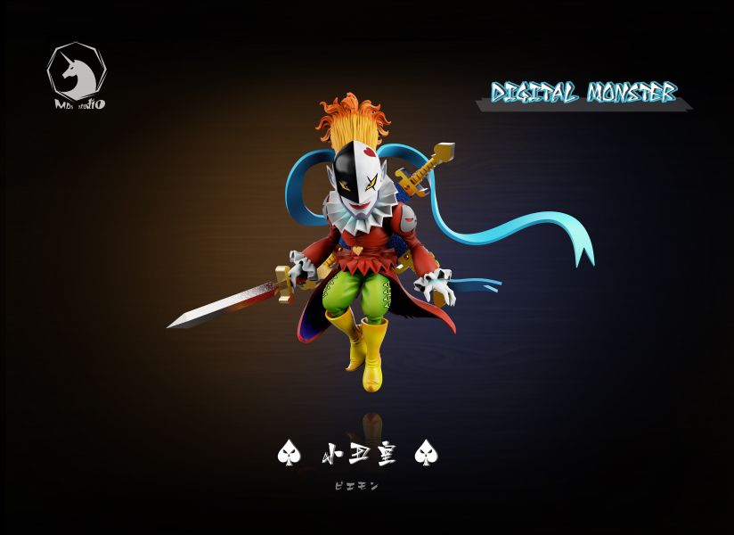 【預定】MDS 數碼寶貝 黑暗四天王-小丑皇 