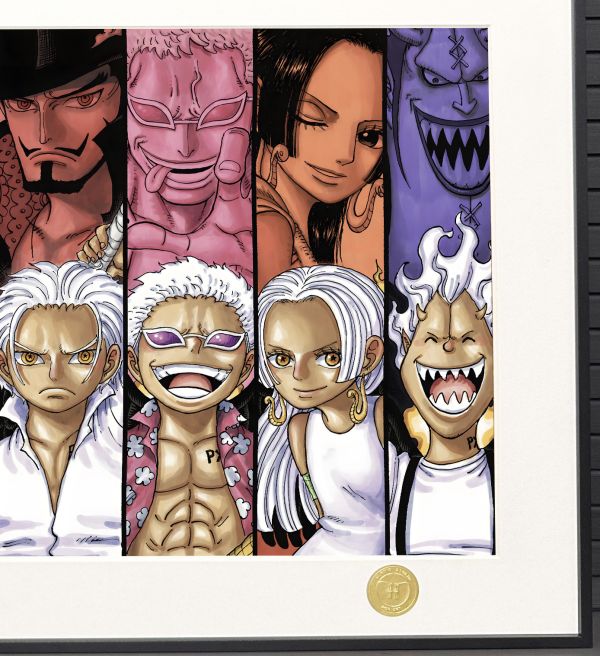 【海外代購】H2 《熾天使》海賊王七武海女帝漢庫克鷹眼明哥克洛克達爾大熊裝飾畫 